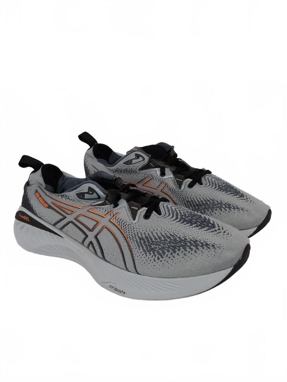 ASICS GEL-Cumulus 25 Grey Orange 1011B621 Mens Size 12.5D